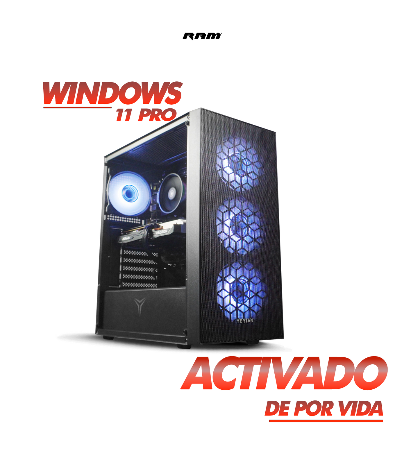 GLORY PC / RYZEN 5 5500 / RX 6600