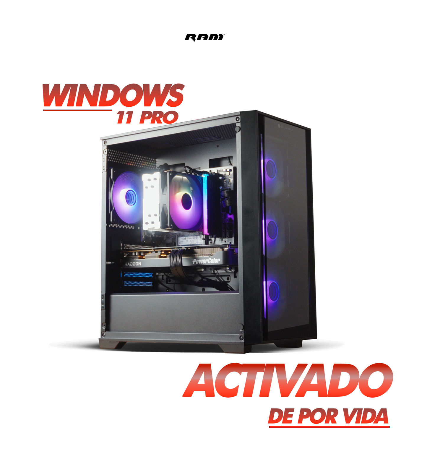 HORUS V2 / RYZEN 5 8400F / RX 9070 XT 16GB