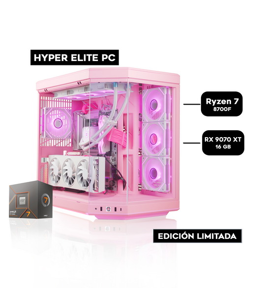 HYPER ELITE PC / RYZEN 7 9700X/ RX 9070 XT