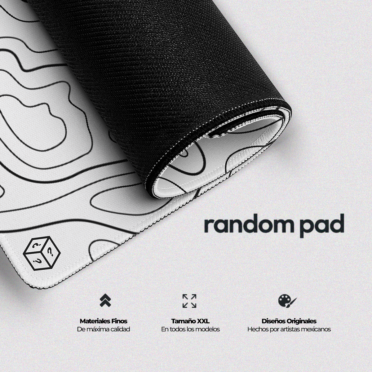 Mousepad Flux Blanco