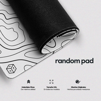 Mousepad Flux Blanco