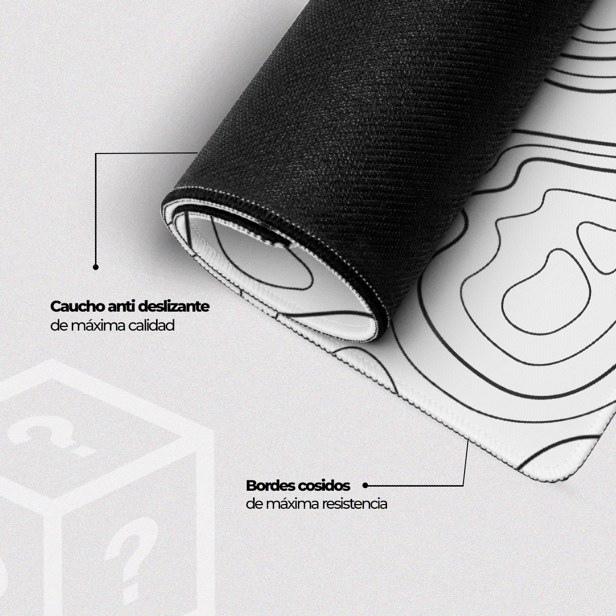 Mousepad Flux Blanco