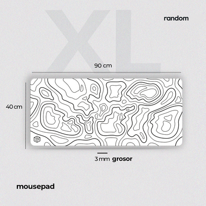 Mousepad Flux Blanco