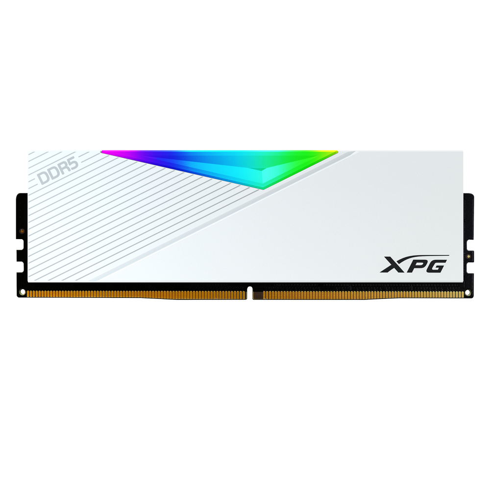Memoria RAM XPG Lancer RGB DDR5 / 6400MHz / 32GB / CL32 /  XMP/EXPO / Blanco