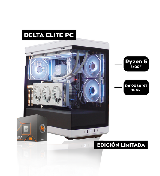DELTA ELITE PC / RYZEN 5 8400F / RX 9060 XT 16GB