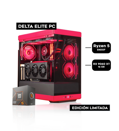 DELTA ELITE PC / RYZEN 5 8400F / RX 9060 XT 16GB