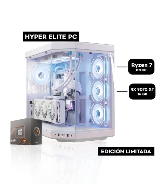 HYPER ELITE PC / RYZEN 7 9700X/ RX 9070 XT
