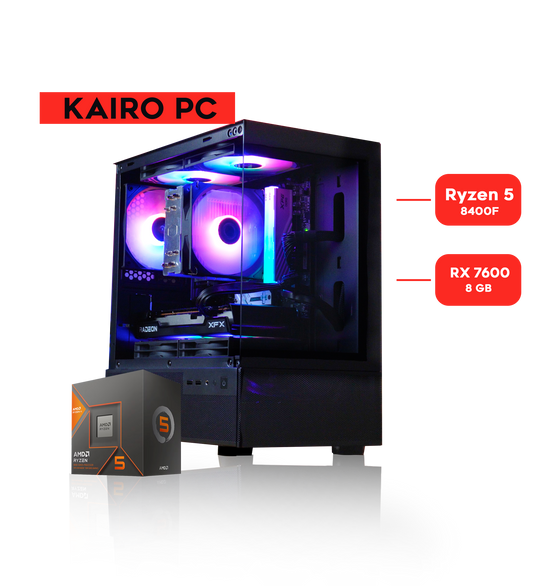 KAIRO PC / RYZEN 5 8400F / RX 7600