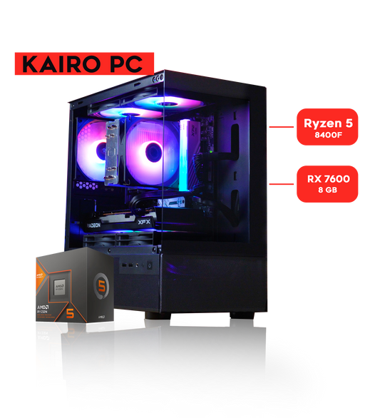 KAIRO PC / RYZEN 5 8400F / RX 7600