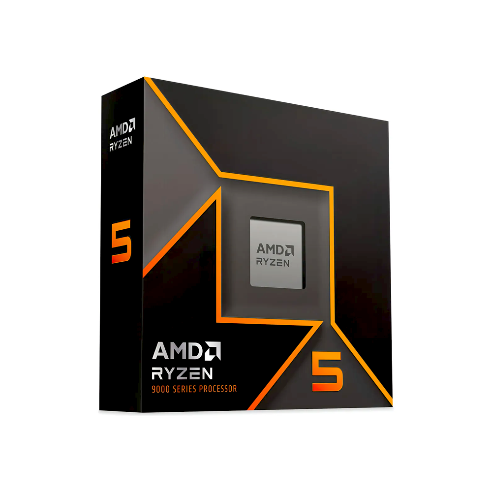 Procesador AMD Ryzen™ 5 9600X /  AMD Radeon Graphics/ Socket AM5/ 5.40GHz/ 6 Núcleos / 38MB Caché / No incluye Disipador