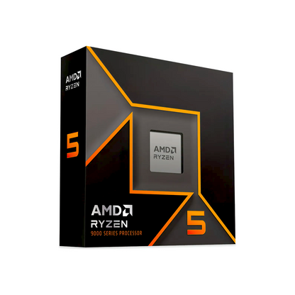 Procesador AMD Ryzen™ 5 9600X /  AMD Radeon Graphics/ Socket AM5/ 5.40GHz/ 6 Núcleos / 38MB Caché / No incluye Disipador