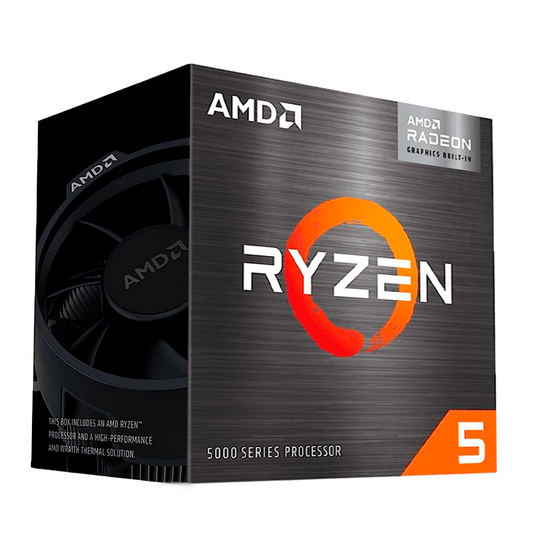 Procesador AMD Ryzen™ 5 5600GT / Radeon Graphics/ Socket AM4/ 4.6 GHz/ 6 Núcleos/12 hilos/  19 MB Caché / Incluye Disipador