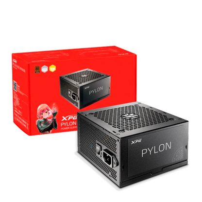Fuente de Poder XPG PYLON 80 PLUS Bronze ATX / 24-pin ATX / 120mm / 650W