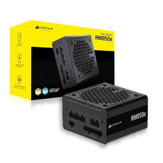 Fuente de Poder Corsair RM850e /80 PLUS Gold ATX / Modular / 24-pin ATX / 120mm / 850W