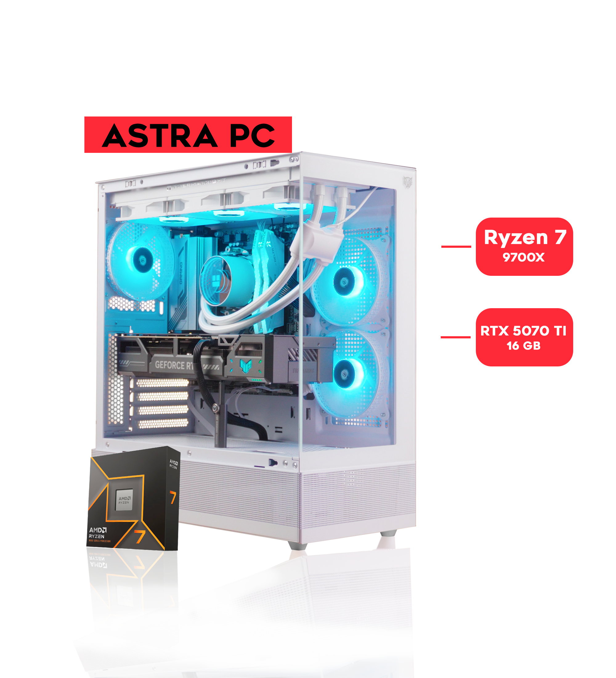 ASTRA PC / RYZEN 7 9700X / RTX 5070 TI