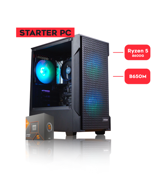 STARTER PC / RYZEN 5 8600G / B650M