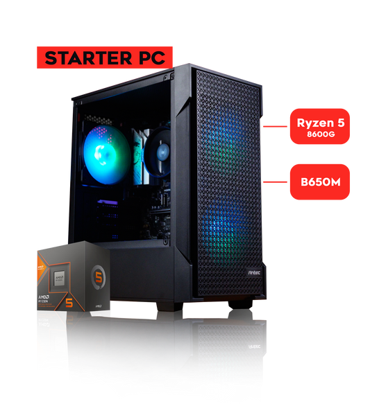 STARTER PC / RYZEN 5 8600G / B650M
