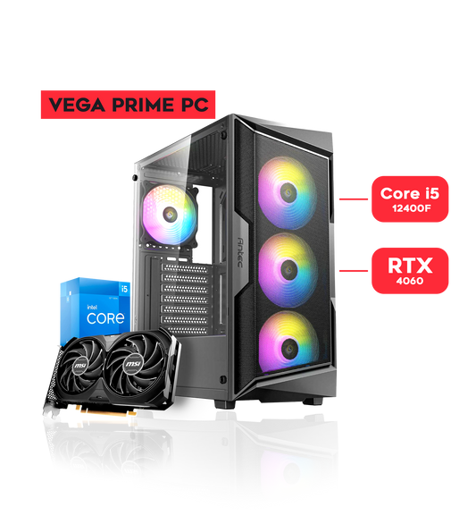 VEGA PRIME PC / i5 12400F / RTX 4060