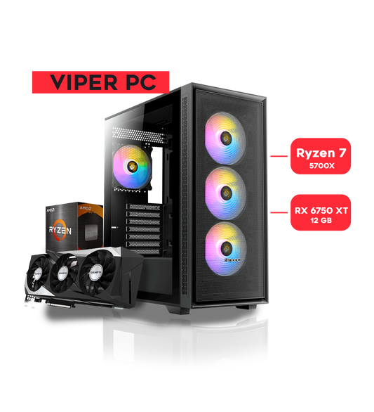 VIPER PC / RYZEN 7 5700X / RX 6750 XT